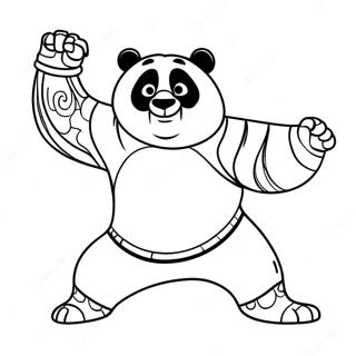 Page A Colorier De Kung Fu Panda 3 37375-31108