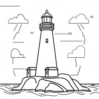 Phare Pour Adultes Pages À Colorier