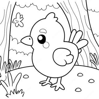 Page A Colorier Ou Est Chicky 37455-31177