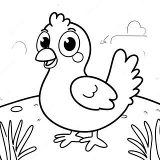 Page A Colorier Ou Est Chicky 37455-31178