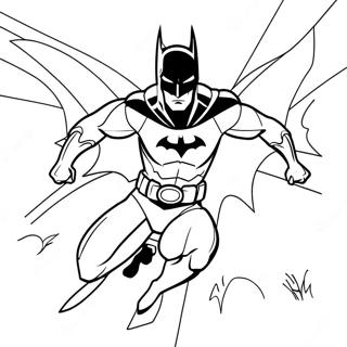 Batman De L'avenir Pages À Colorier