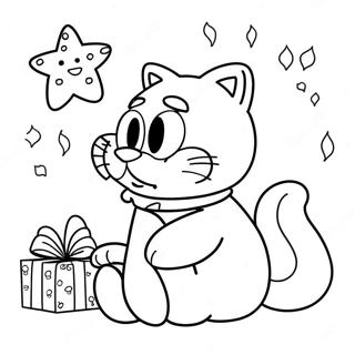 Page A Colorier De Noel De Garfield 37565-31268