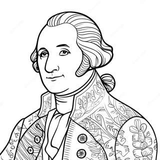 Page A Colorier De George Washington 37616-31294