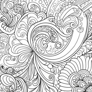 Tourbillon Pages À Colorier