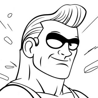 Johnny Bravo Pages À Colorier