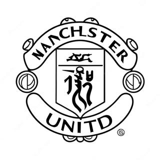 Page A Colorier Du Logo Manchester United 37797-31447