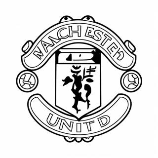 Page A Colorier Du Logo Manchester United 37797-31448