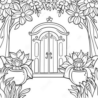 Page A Colorier Du Jardin Secret 37886-31510