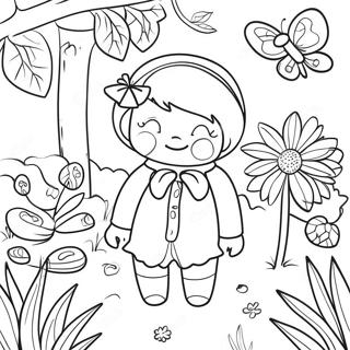 Page A Colorier Du Jardin Secret 37886-31511