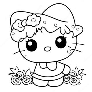 Hello Kitty Zombie Pages À Colorier