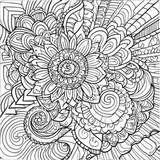 Page A Colorier Mandala De Soulagement De Lanxiete 37946-31575