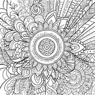 Page A Colorier Mandala De Soulagement De Lanxiete 37946-31576