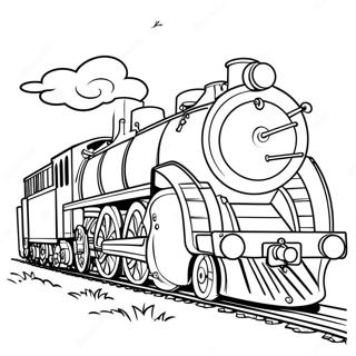 Page A Colorier Locomotive A Vapeur 37967-31582