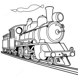 Page A Colorier Locomotive A Vapeur 37967-31584