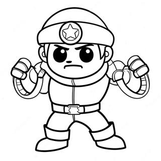 Page A Colorier Brawl Stars Leon 38056-31651