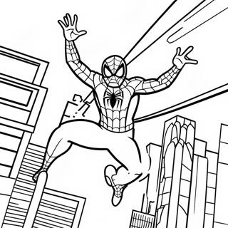 Spiderman Joyeux Anniversaire Pages À Colorier