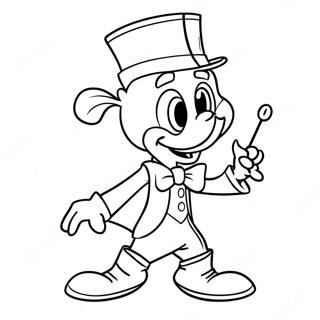 Page A Colorier Jiminy Cricket 38196-31774