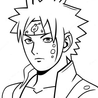 Page A Colorier De Sasuke Naruto 3820-3091