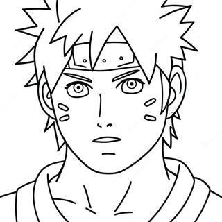 Page A Colorier De Sasuke Naruto 3820-3092