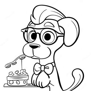 Page A Colorier De Mr Peabody Et Sherman 38236-31791