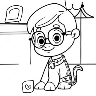 Page A Colorier De Mr Peabody Et Sherman 38236-31792