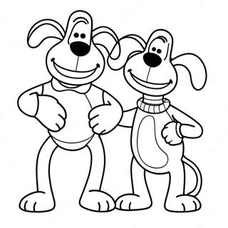 Page A Colorier De Wallace Et Gromit 38246-31803