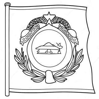 Page A Colorier Du Drapeau De Letat 38296-31839