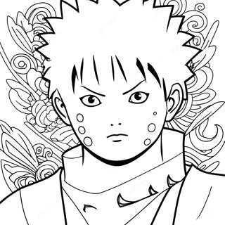 Gaara Pages À Colorier