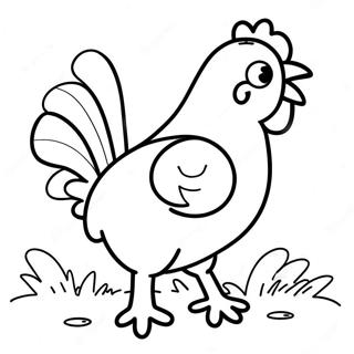 Page A Colorier De Poulet 38356-31887