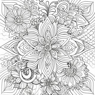 Page A Colorier Fleur Symetrique Complexe 38457-31976