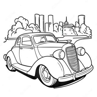 Voiture Pour Adultes Pages À Colorier