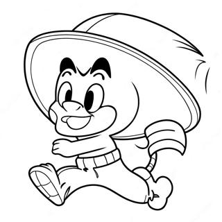 Page A Colorier De Speedy Gonzales 38766-32219