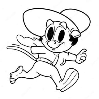 Page A Colorier De Speedy Gonzales Courant Vite 38767-32223