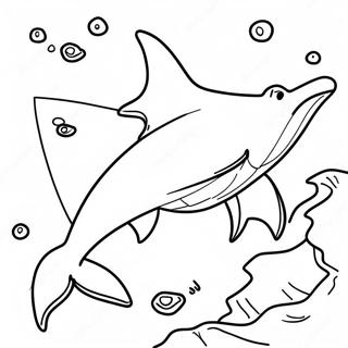 Page A Colorier Requin Marteau 3880-3138