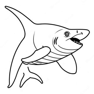 Page A Colorier Requin Marteau 3880-3140