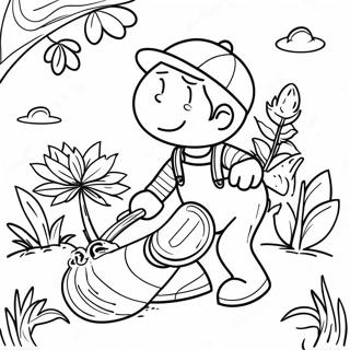 Page A Colorier Jardinage 38826-32266