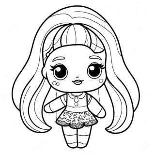 Page A Colorier Mode De Poupee Lol Omg 38837-32272