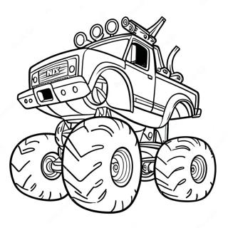 Page A Colorier Monster Truck Max D 38877-32313