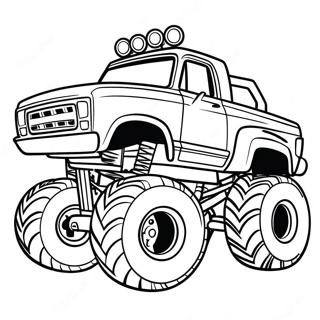 Page A Colorier Monster Truck Max D 38877-32316