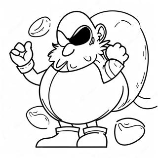 Page A Colorier Eggman 38906-32323