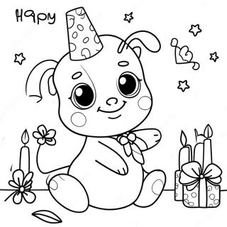 Page A Colorier Joyeux Anniversaire Tata Mignonne 38957-32366