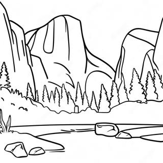 Page A Colorier Du Parc National De Yosemite 38986-32382