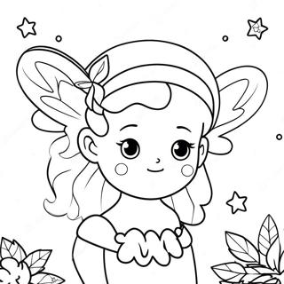 Page A Colorier De La Fee De Noel Etincelante 39017-32415