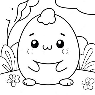 Page A Colorier Squishmallow De Paques 39067-32446