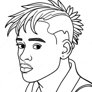 Xxxtentacion Pages À Colorier