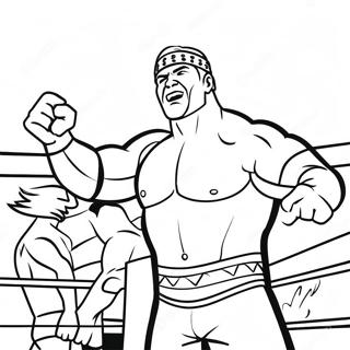 Page A Colorier Des Superstars De La Wwe En Action 39188-32542