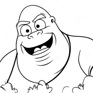 Page A Colorier Grimace 3930-3180