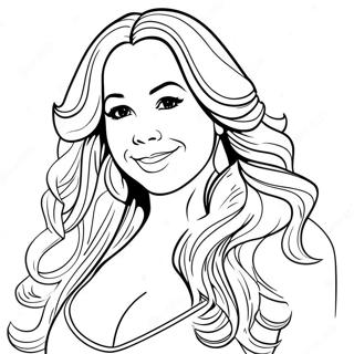 Mariah Carey Pages À Colorier