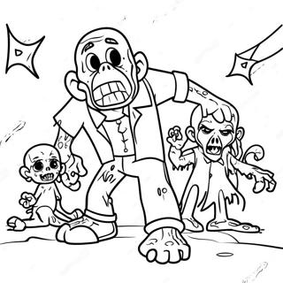 Page A Colorier De Disney Zombies 39397-32698