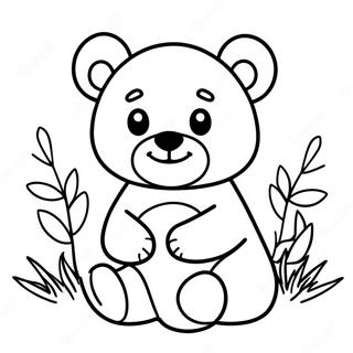 Page A Colorier De Petit Ours 39407-32710